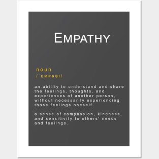 Motivational Word: Empathy Posters and Art